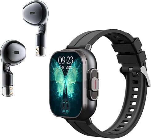 A70 2 in one Smart Watch with Earbuds